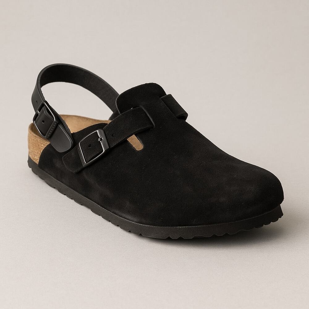 Birkenstock Tokio Black EU40 Narrow Men 7–7.5 Women 9–9.5 | EUC